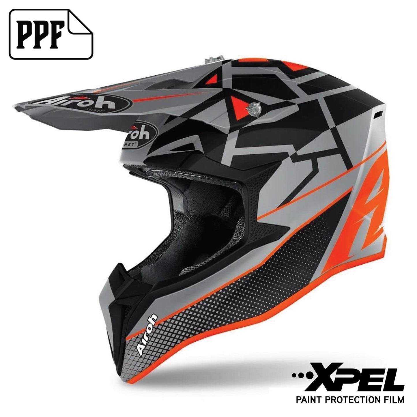 AIROH Wraap Helmet PPF Kit