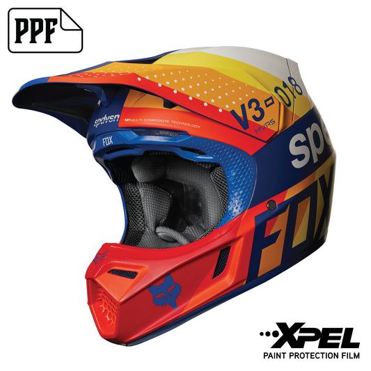 FOX V3-MVRS Helmet PPF Kit