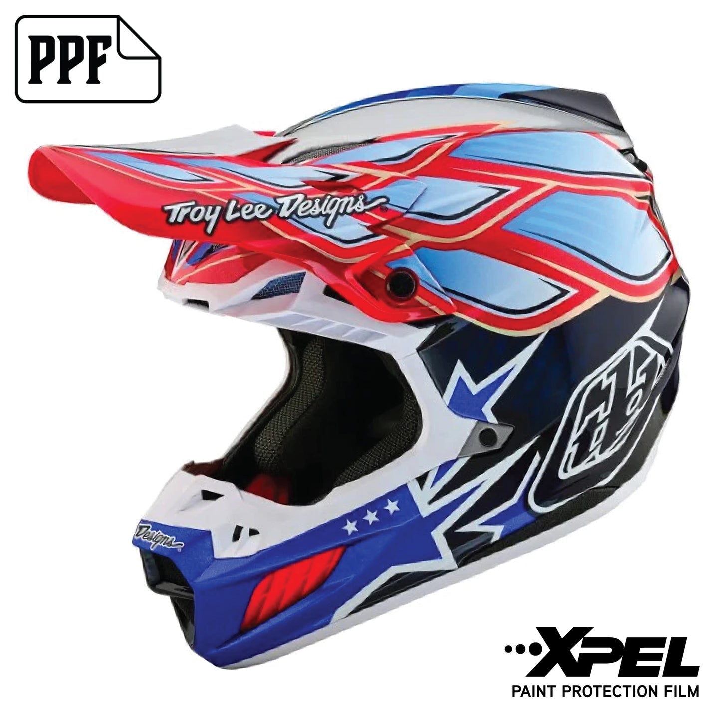 TLD SE5 Helmet PPF Kit